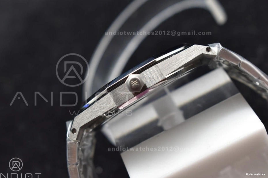 SS Textured Royal A Supportive on 39mm ZF Bracelet Oak SS 15202 1043 1:1 Edition Best Dial Blue 1218